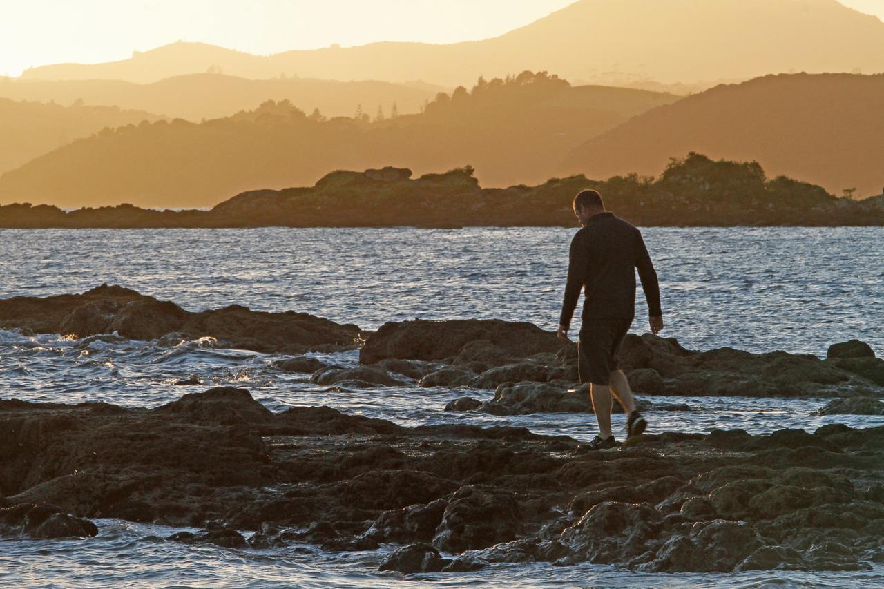 Driftwood Lodge Beachfront, Cable Bay, Northland Coopers Beach Bagian luar foto